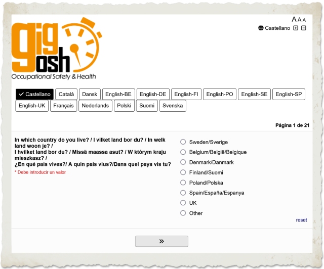 Encuesta Gig-Osh para riders y conductores VTC